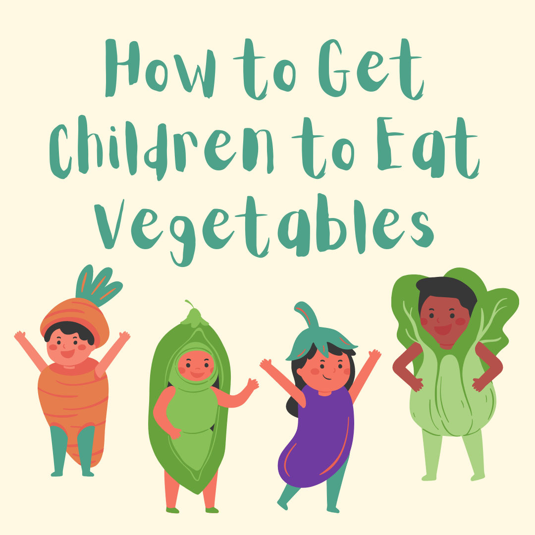 cartoon children dressed in vegetable costumes
